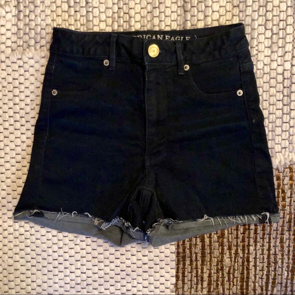 American Eagle High-Waisted Jean Shorts